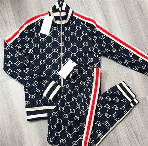 fake toddler gucci track suit|gucci full tracksuits.